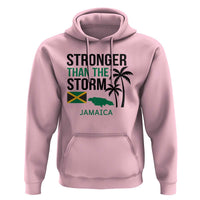 Stronger Than The Storm Jamaica Hoodie Resilience and Hope Hurricane Awareness