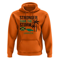 Stronger Than The Storm Jamaica Hoodie Resilience and Hope Hurricane Awareness