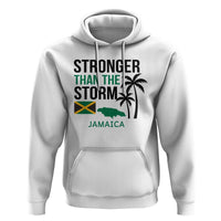 Stronger Than The Storm Jamaica Hoodie Resilience and Hope Hurricane Awareness