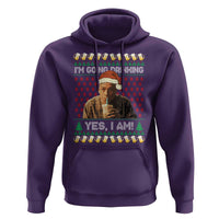 Funny Ed Gein Drinking Wine Hoodie Im Going Drinking Yes I Am Christmas Meme - Wonder Print Shop