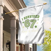 I Survived 67 Days of School Garden Flag Funny Six Seven Meme Students Teacher Celebration - Wonder Print Shop