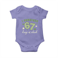 I Survived 67 Days of School Baby Onesie Funny Six Seven Meme Students Teacher Celebration - Wonder Print Shop
