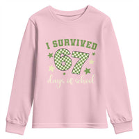 I Survived 67 Days of School Youth Sweatshirt Funny Six Seven Meme Students Teacher Celebration - Wonder Print Shop
