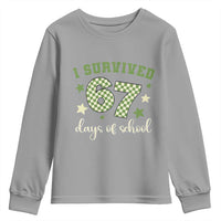 I Survived 67 Days of School Youth Sweatshirt Funny Six Seven Meme Students Teacher Celebration - Wonder Print Shop
