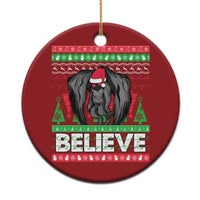 Xmas Mothman Christmas Ornament Believe Cryptmas Cryptid Monster Point Pleasant - Wonder Print Shop