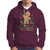 Funny Gingerbread Hoodie Not My Gumdrop Buttons Christmas Cookie - Wonder Print Shop