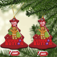 Funny Gingerbread Christmas Ornament Not My Gumdrop Buttons Christmas Cookie Candy - Wonder Print Shop