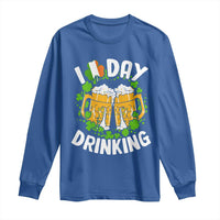 Funny St Patricks Day Long Sleeve Shirt I Love Day Drinking Beer Lover Drink Team