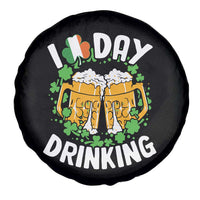 Funny St Patricks Day Spare Tire Cover I Love Day Drinking Beer Lover Drink Team