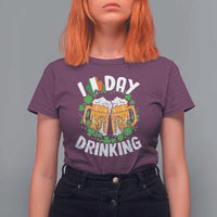 Funny St Patricks Day T Shirt For Women I Love Day Drinking Beer Lover Drink Team