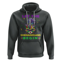 Funny Mardi Gras Hoodie Let The Shenanigans Begin - Wonder Print Shop