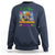 Funny Mardi Gras Sweatshirt Let The Shenanigans Begin Mask Carnival Lover