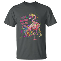 Funny Mardi Gras Flamingo T Shirt It's Mardi Gras Y'all - Wonder Print Shop