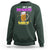 Funny Mardi Gras Drinking Couple Matching Sweatshirt He's My Drunker Half