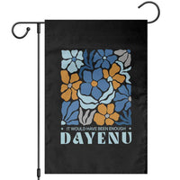 Dayenu Passover Jewish Holiday Floral Retro Garden Flag It Would Have Been Enough Meaningful Seder Gift