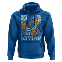 Dayenu Passover Jewish Holiday Floral Retro Hoodie It Would Have Been Enough Meaningful Seder Gift
