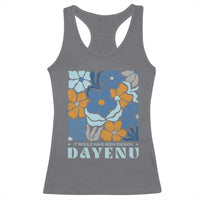 Dayenu Passover Jewish Holiday Floral Retro Racerback Tank Top It Would Have Been Enough Meaningful Seder Gift