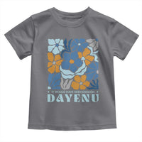 Dayenu Passover Jewish Holiday Floral Retro Toddler T Shirt It Would Have Been Enough Meaningful Seder Gift