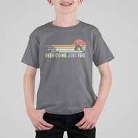 Retro Coming Out Of My Cave Christian Easter Parody T Shirt For Kid I’ve Been Doing Just Fine Resurrection Humor Faith Gift