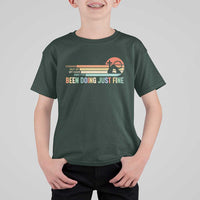 Retro Coming Out Of My Cave Christian Easter Parody T Shirt For Kid I’ve Been Doing Just Fine Resurrection Humor Faith Gift
