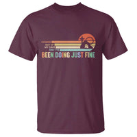 Retro Coming Out Of My Cave Christian Easter Parody T Shirt I’ve Been Doing Just Fine Resurrection Humor Faith Gift