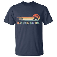 Retro Coming Out Of My Cave Christian Easter Parody T Shirt I’ve Been Doing Just Fine Resurrection Humor Faith Gift