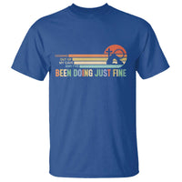 Retro Coming Out Of My Cave Christian Easter Parody T Shirt I’ve Been Doing Just Fine Resurrection Humor Faith Gift