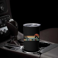 Retro Coming Out Of My Cave Christian Easter Parody Tumbler Cup I’ve Been Doing Just Fine Resurrection Humor Faith Gift