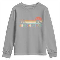 Retro Coming Out Of My Cave Christian Easter Parody Youth Sweatshirt I’ve Been Doing Just Fine Resurrection Humor Faith Gift