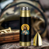 Guess Who is Back Funny Christian Easter Bullet Tumbler Winking Jesus with Lamb Cute Resurrection Humor Gift