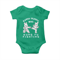 Funny Easter Rabbit Martial Arts Baby Onesie Every Bunny Was Kung Fu Fighting Cute Bunny Humor Gift