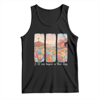 A Lot Can Happen In Three Days Christian Easter Tank Top Empty Tomb Cross Landscape Faith Inspirational Gift