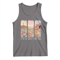 A Lot Can Happen In Three Days Christian Easter Tank Top Empty Tomb Cross Landscape Faith Inspirational Gift