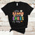 Be The Reason Someone Smiles Today Mental Health Matters Positive Quotes Retro Groovy T Shirt - Wonder Print Shop