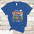 Be The Reason Someone Smiles Today Mental Health Matters Positive Quotes Retro Groovy T Shirt - Wonder Print Shop