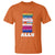 Colorful LGBTQ+ Ally Frogs Stack T Shirt Kawaii Gay Pride Support
