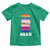 Colorful LGBTQ+ Ally Frogs Stack Toddler T Shirt Kawaii Gay Pride Support