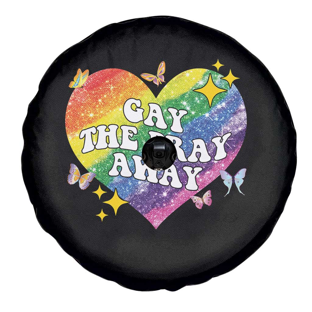 Gay the Pray Away Spare Tire Cover LGBTQIA Say Gay Pride Month - Wonder Print Shop