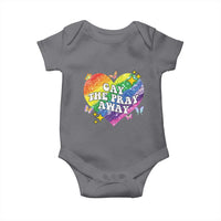 Gay the Pray Away Baby Onesie LGBTQIA Say Gay Pride Month - Wonder Print Shop