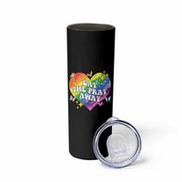 Gay the Pray Away Skinny Tumbler LGBTQIA Say Gay Pride Month - Wonder Print Shop