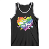 Gay the Pray Away Tank Top LGBTQIA Say Gay Pride Month - Wonder Print Shop