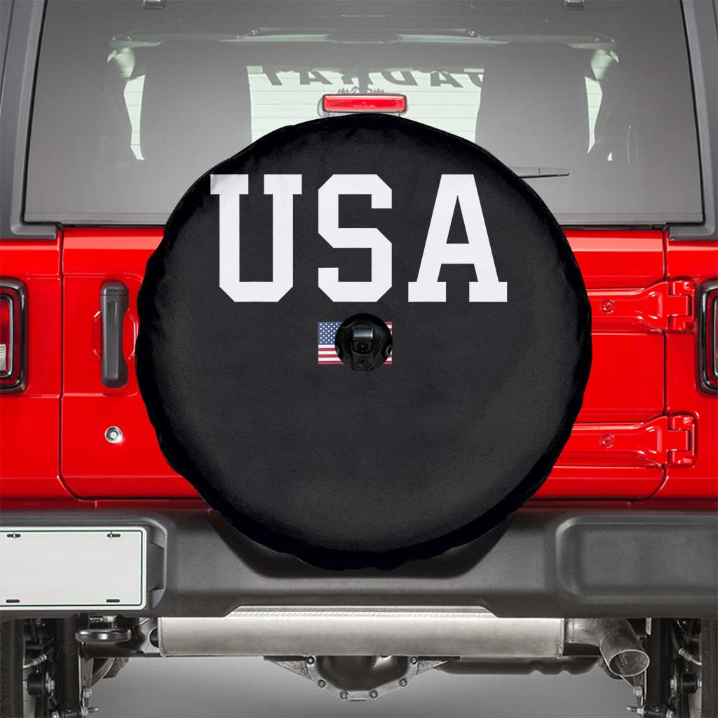 USA Spare Tire Cover Patriotic American Flag