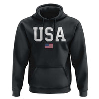 USA Hoodie Patriotic American Flag - Wonder Print Shop