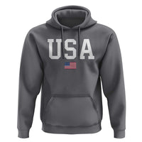 USA Hoodie Patriotic American Flag - Wonder Print Shop