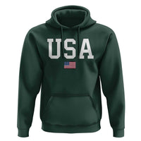 USA Hoodie Patriotic American Flag - Wonder Print Shop