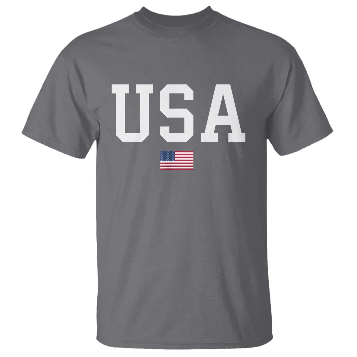 USA T Shirt Patriotic American Flag - Wonder Print Shop