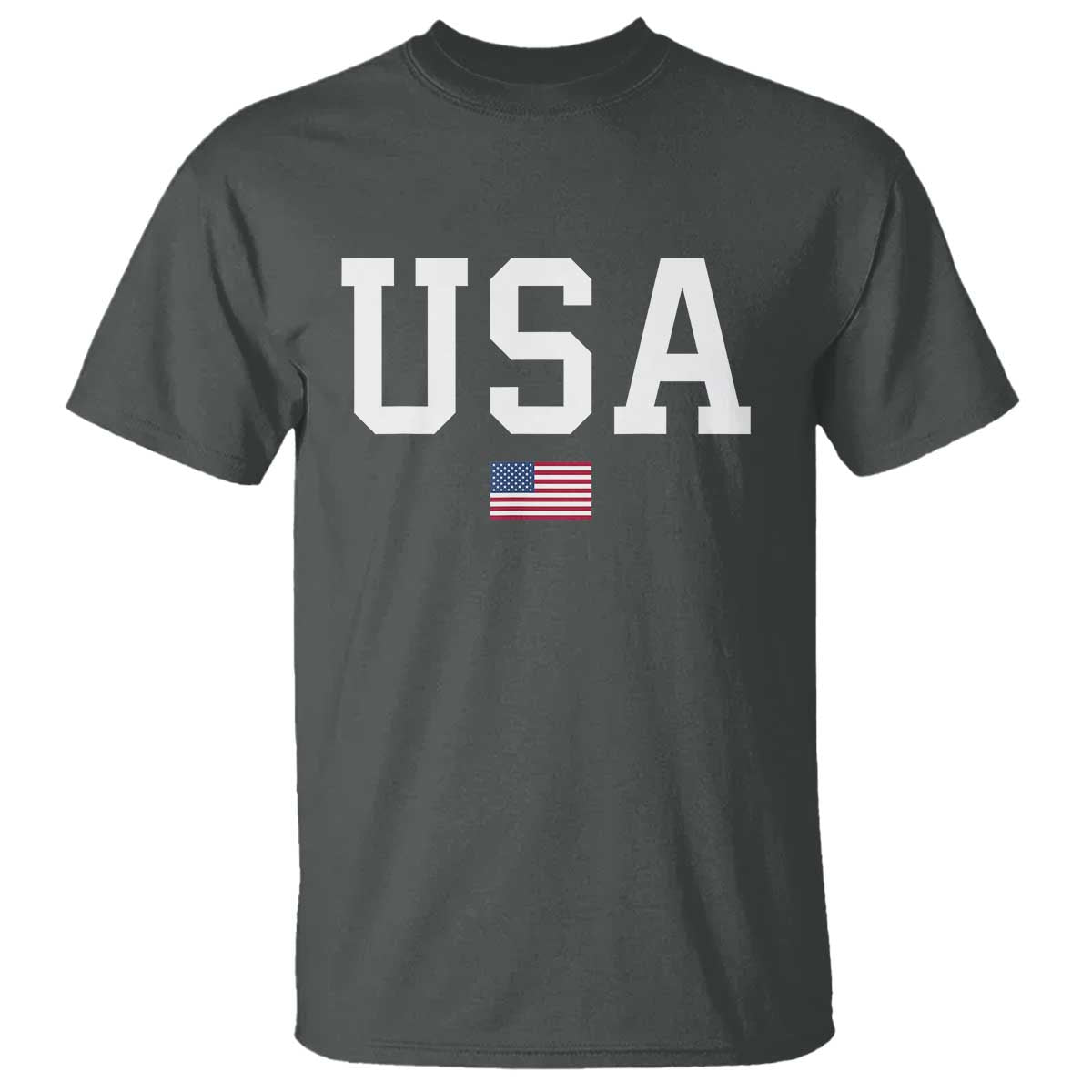 USA T Shirt Patriotic American Flag - Wonder Print Shop