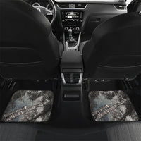 Hunting Rifle Car Mats Grunge Wilderness Marsh Scene with Rustic Outdoor