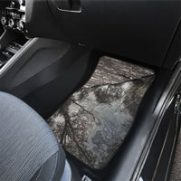 Hunting Rifle Car Mats Grunge Wilderness Marsh Scene with Rustic Outdoor