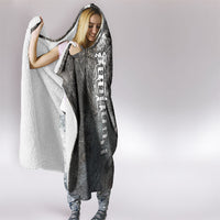 Hunting Rifle Hooded Blanket Grunge Wilderness Marsh Scene with Rustic Outdoor